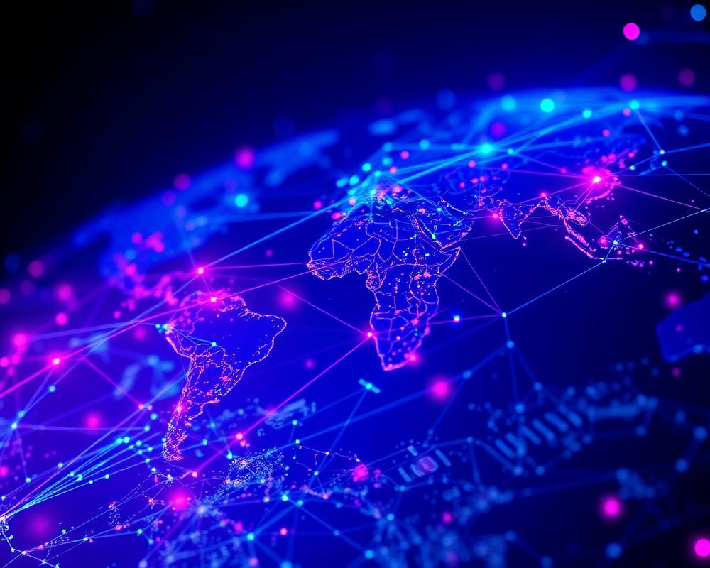 Global data connectivity visualization